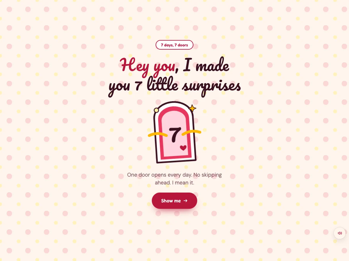Valentine's Week Website Templates: Rose Day to Valentine's Day | Cutiepage